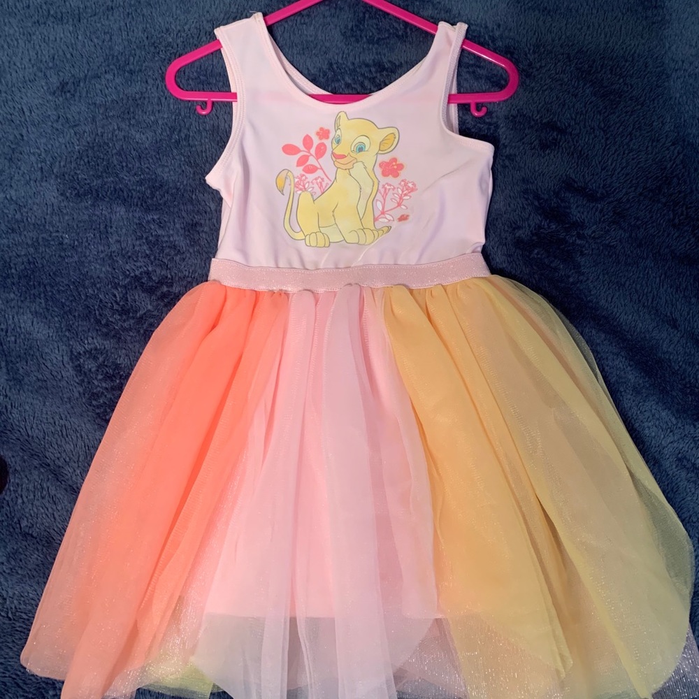 lion king toddler dress 3T